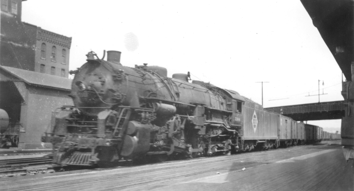 Erie 3364 Binghamton 8-31-1945 Charles A Elston photo Gene Connelly collection