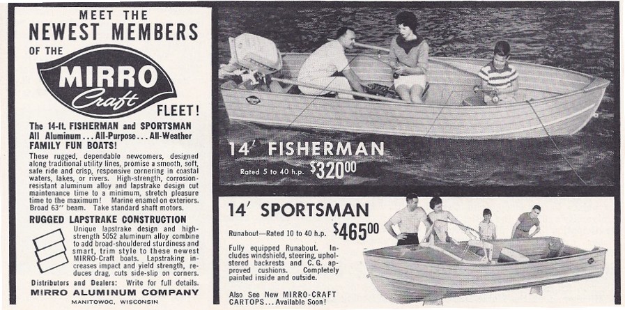 Mirrocraft 1961 ad
