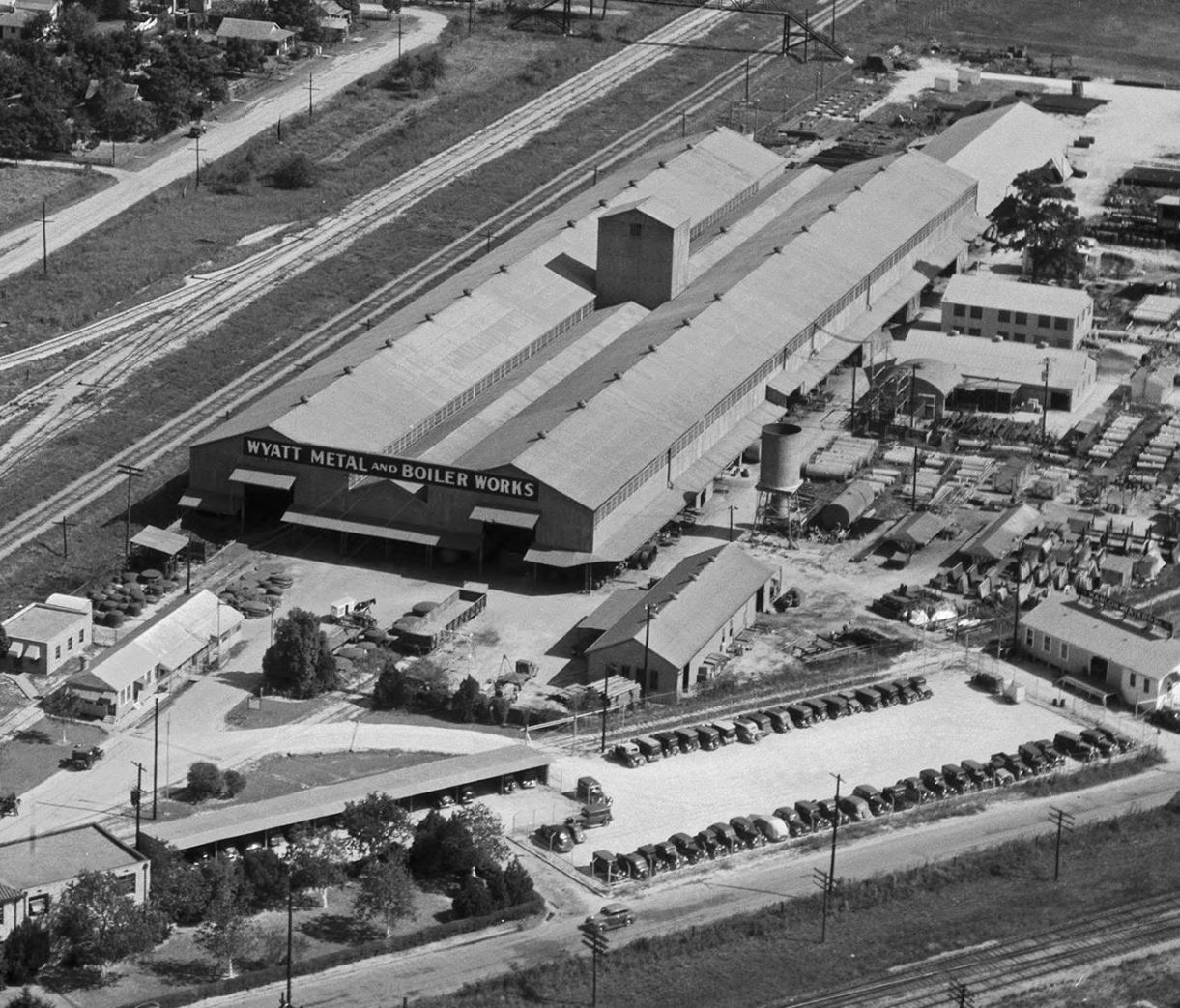 wyatt metal and boiler aerial